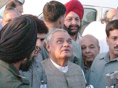Veteran Parliamentarian and former Prime Minister Atal Bihari Vajpayee. (Photo | File)