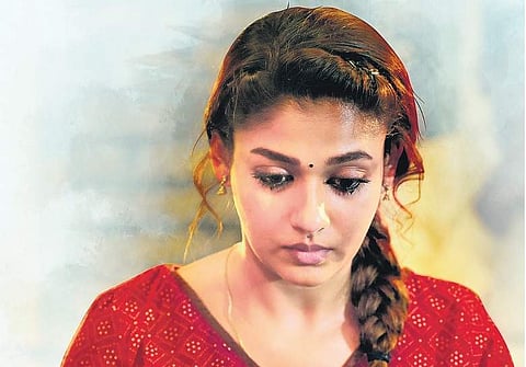 A still of Nayanthara from Kolamavu Kokila
