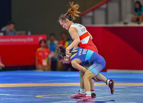 Indian Wrestler Vinesh Phogat. | PTI