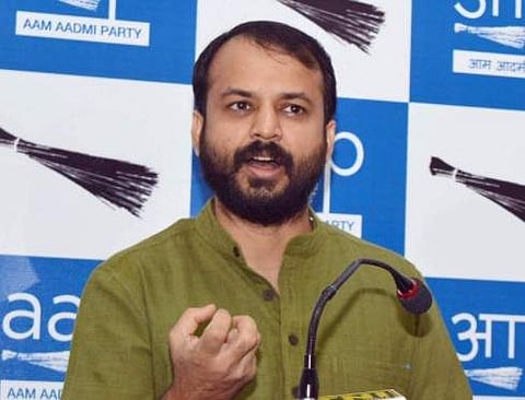 AAP leader Ashish Khetan. | (File | EPS)