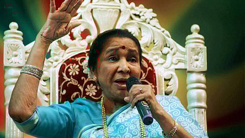 Legendary singer Asha Bhosle