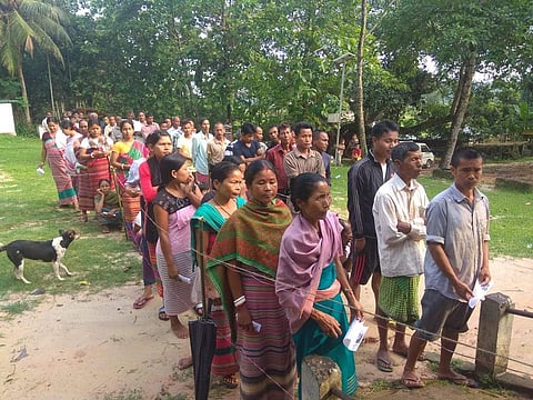 The voting began at 7 am and will end at 5 pm. (File photo| EPS)