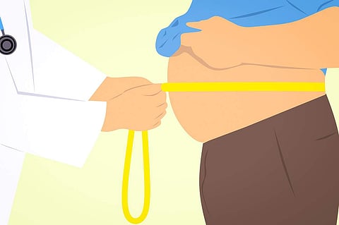 Image used for representational purpose for weight gain.