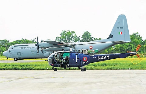 Experts want the naval air station in Kochi to become a hub for small civilian aircraft services | Albin Mathew