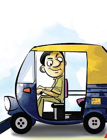 Undeterred by paralysis, this Bengaluru man now drives an auto for a cause