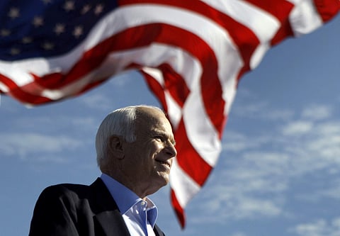 Former US war hero and Republican presidential candidate John McCain (Photo | File/AP)