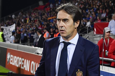 Real Madrid coach Julen Lopetegui (Photo | File/AP)