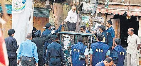 A three tier security cover had already been deployed in the premises of Cherlapally Central Prison, where a special court would pronounce the verdict on Monday. (Photo | EPS)
