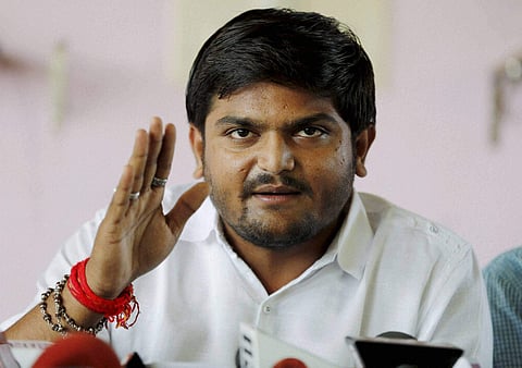 Patidar Anamat Andolan Samiti leader Hardik Patel. | Express File Photo