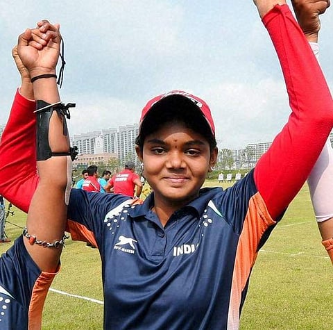 Indian archer Jyothi Surekha Vennam (File | PTI)