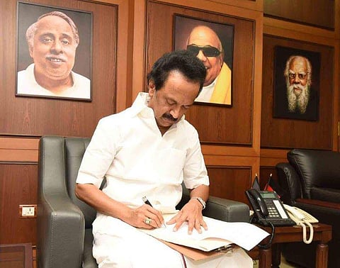 Newly elected DMK chief MK Stalin (Photo | EPS)