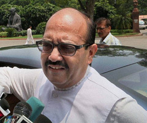 Former Samajwadi Party leader Amar Singh .(Photo| PTI)