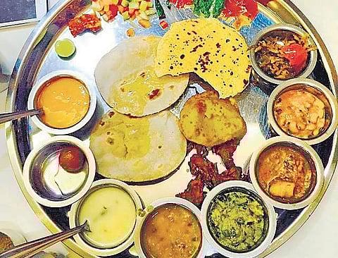 Desi Thali has the right ingredients of a balanced meal