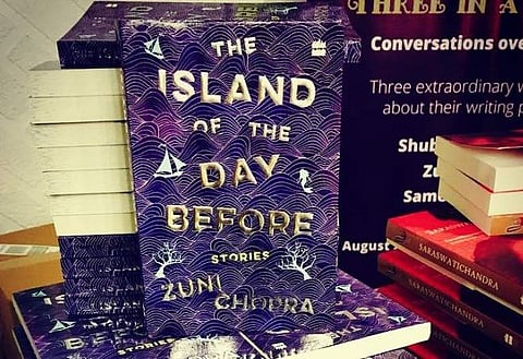 Island of the Day Before. (Photo | Twitter/@zuni_chopra)