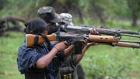 A representational image of naxals.