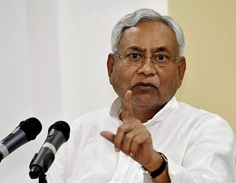 Bihar CM and JD(U) chief Nitish Kumar. (Photo | File/PTI)