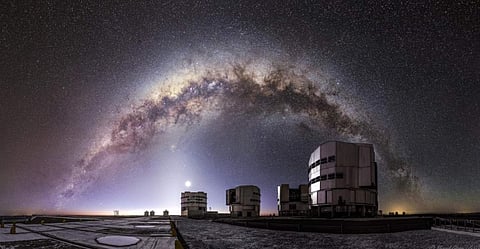 ESO 's Very Large Telescope. (Photo | Twitter/ChileMFA)