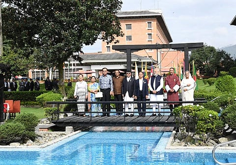 Wold leaders during BIMSTEC in Kathmandu. (Photo: Twitter)