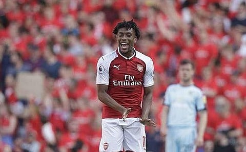 Arsenal midfielder Alex Iwobi (File | AP)