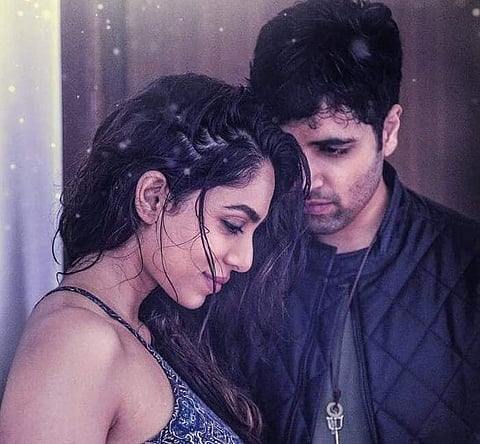 Adivi Sesh, Sobitha Dhulipala in 'Goodachari'.