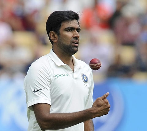 Ravichandran Ashwin's spell was key for India in reducing England to 285 for nine on day one | AP
