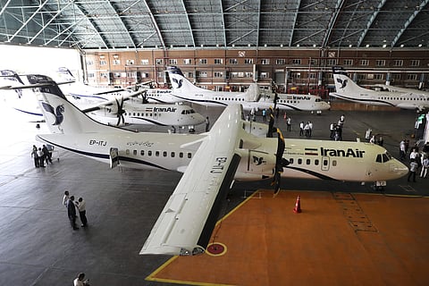 Iran has acquired five new ATR72-600 airplanes from ATR, jointly owned by European consortium Airbus and Italy's Leonardo, a day before the U.S. begins restoring sanctions suspended under the 2015 nuclear deal. (Photo | AP)