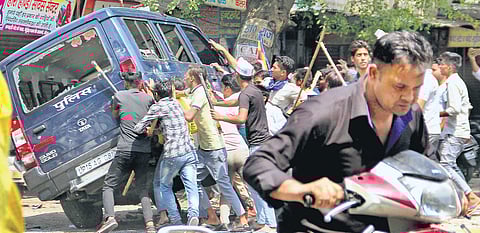 Eleven people died in violence during the Bharat Bandh called by Dalit groups in April. (Photo| PTI)