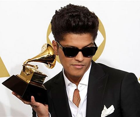 Bruno Mars. AP
