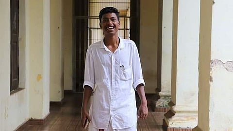 Slain Maharajas College SFI leader Abhimanyu.