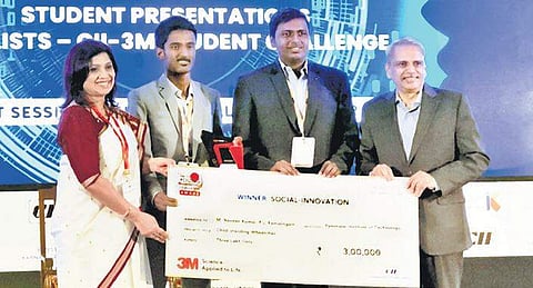 PL Ramalingam and Naveen Kumar bagged the first prize