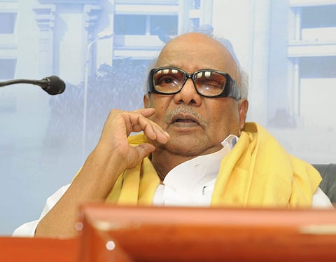 Late Tamil Nadu chief Minister M Karunanidhi (File photo | EPS)