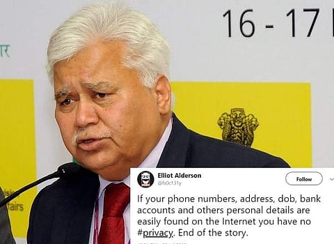 TRAI chief RS Sharma. (Photo | file)