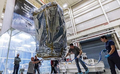 The Parker Solar Probe. (Twitter Screengrab)