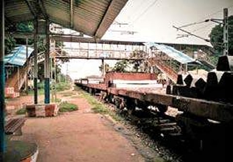 Pre-Independence railway station lies neglected