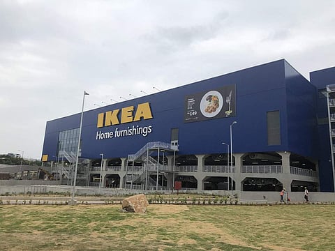 The IKEA store in Hyderabad, India (Photo | @IKEASverige/ Twitter)
