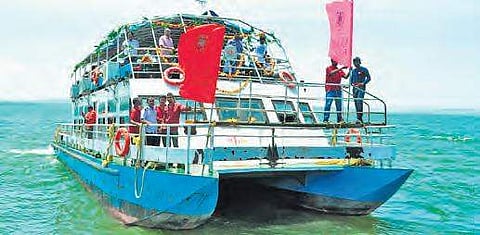Nagarjunasagar-Srisailam cruise service resumes
