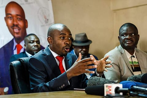 Nelson Chamisa. (Photo | AFP)