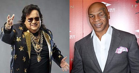 Bappi Lahiri and Mike Tyson.