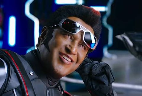 A screengrab from teh teaser of '2.0' (Photo | YouTube)