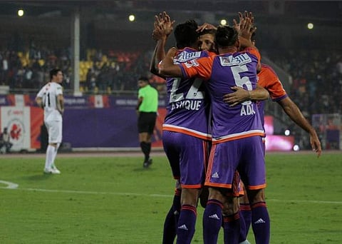 FC pune City team for representational purposes (Photo | FC Pune City Twitter)