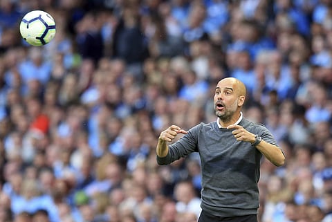 Manchester City manager Pep Guardiola | AP