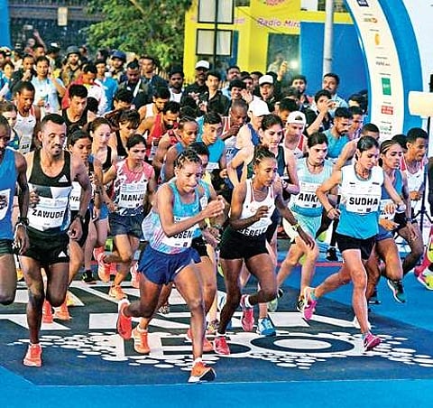 The USD 405,000 event is set to witness over 46,000 participants running across six race categories (File | PTI)