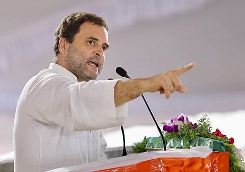 Congress chief Rahul Gandhi (File| EPS)