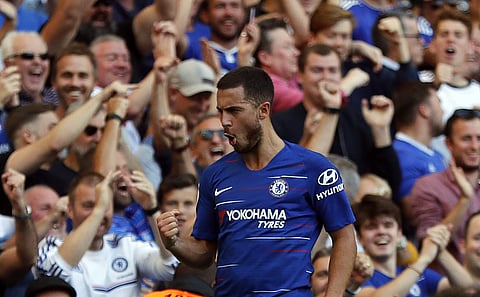 Chelsea's Eden Hazard (Photo | AP)