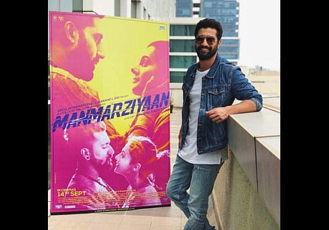 Actor Vicky Kaushal says he doesn't like to wear a watch while shooting for a project. (Photo | Twitter)