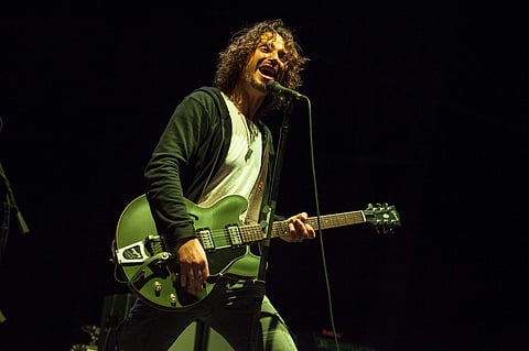 In this May 19, 2013 file photo, Chris Cornell of Soundgarden performs at Rock on the Range in Columbus, Ohio. | AP
