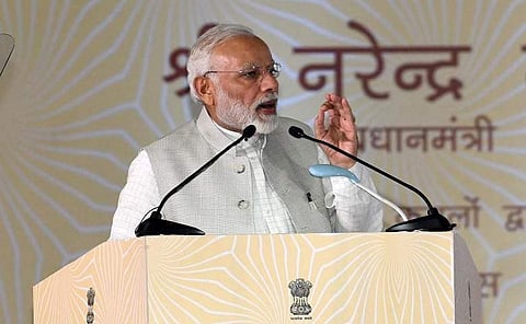 PM Narendra Modi. (Photo | Twitter / PIBIndia)