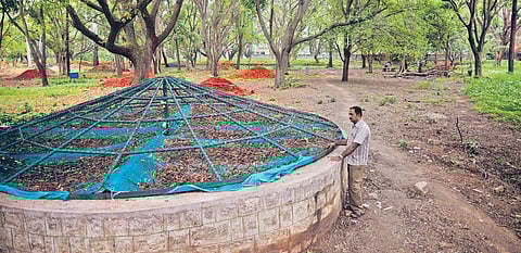 Recharge well in Cubbon Park Pushkar V