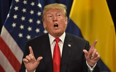 Donald Trump. (Photo | AFP)