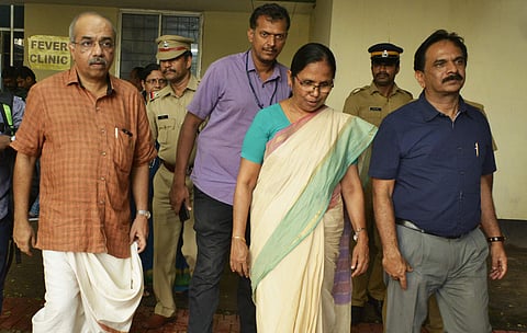 Health Minister K K Shailaja (File | EPS)